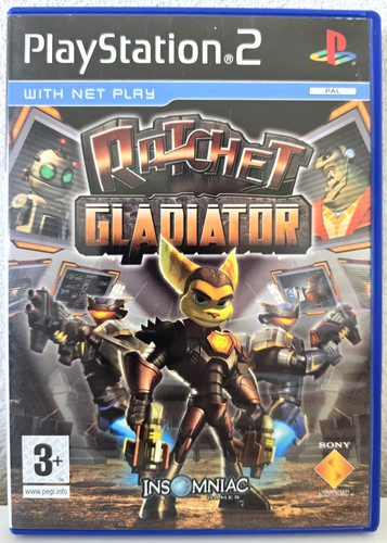 Ratchet gladiator ps2 pal - ratchet,